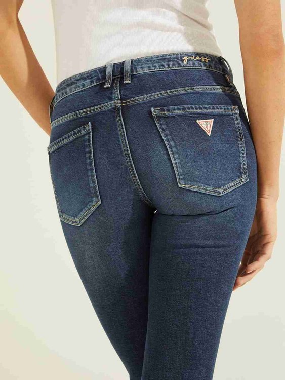 Módní Annette skinny fit džíny, Modrá barva, 2022 1