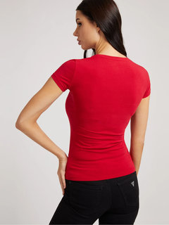 Červená barva, Front logo tričko