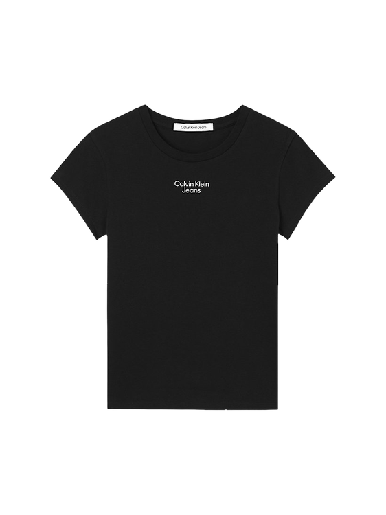 Stacked triko Černá barva Ženy