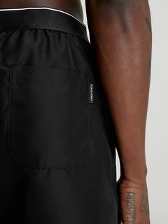 Luxusní CK Monogram plavky, Černá barva, S, M, L, XL