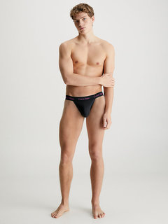 Cotton Stretch slipy 2ks Černá barva Muži