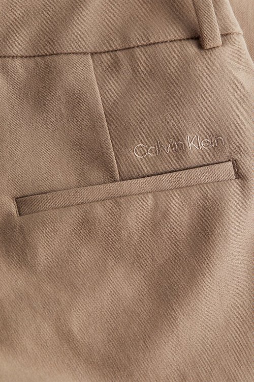 Béžová, Hnědá barva, Stretch Gabardine kalhoty