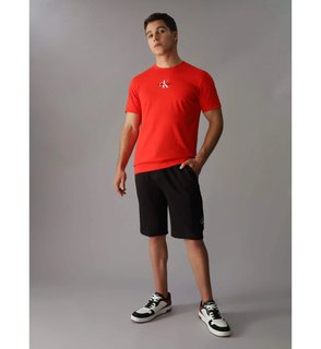 Luxusní Monologo Regular triko, Červená barva, XS, S, M, L, XL, XXL