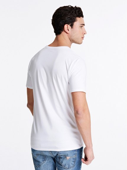 Módní Teaser triko, Bílá barva, 2021, 2020