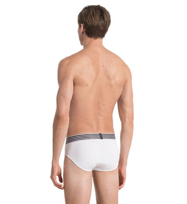 Slipy – Calvin Klein Underwear, Bílá barva Muži, Muži