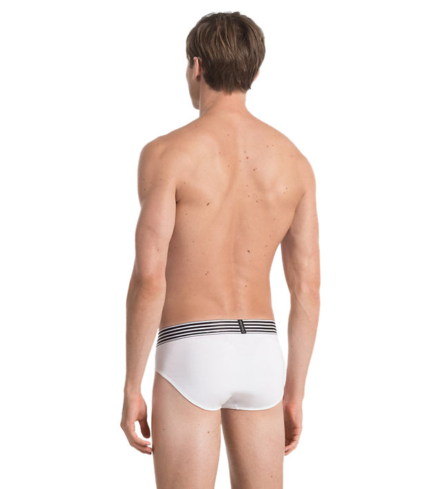 Slipy – Calvin Klein Underwear, Bílá barva Muži, Muži