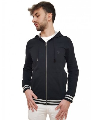 Guess – Brooks mikina, Modrá, Navy barva