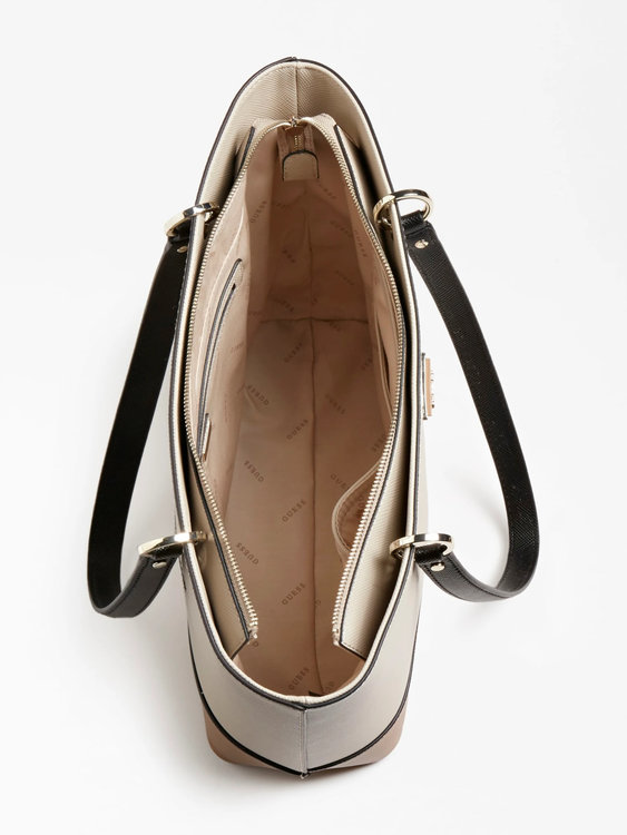 Módní Noelle kabelka, Béžová barva, 2022