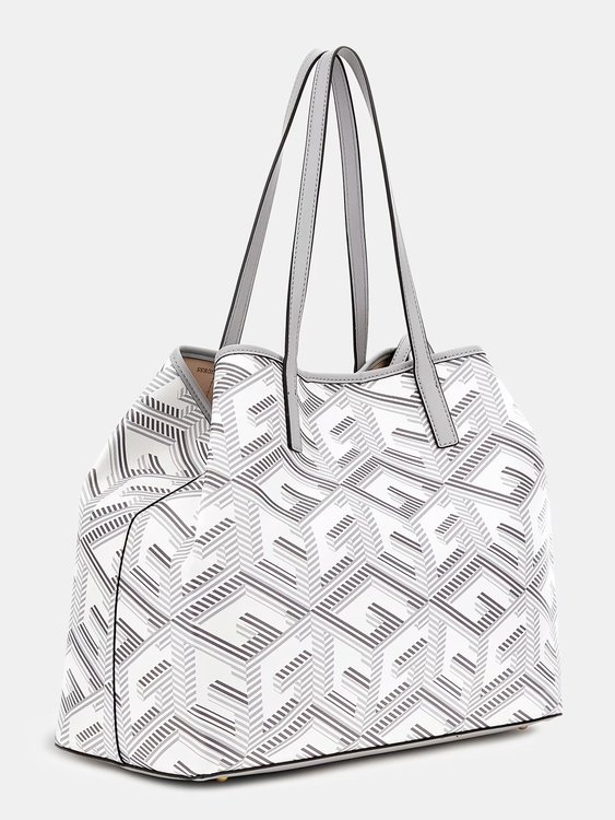 Vikky Tote kabelka – GUESS, Bílá barva Ženy