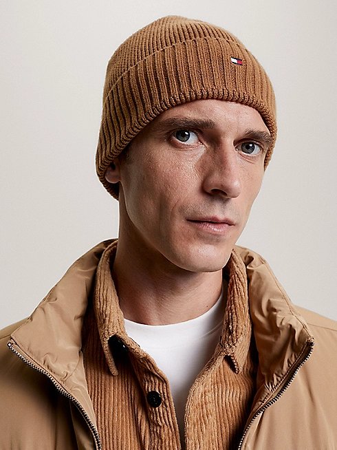 Módní Essential Flag čepice, Hnědá barva, 2023