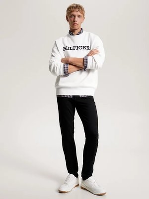 Tapered Houston jeany – Tommy Hilfiger, Černá barva Muži