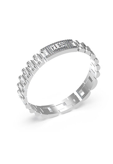 GUESS – Empire náramek, Stříbrná barva