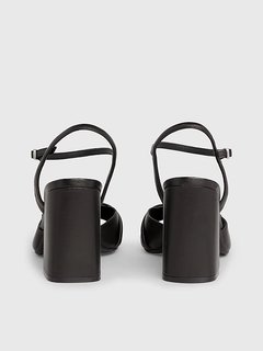 Luxusní Heel sandály, Černá barva, 36, 37, 38, 39, 40, 41