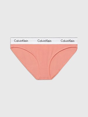Calvin Klein Underwear – Modern Cotton bikiny, Korálová červená, Oranžová barva