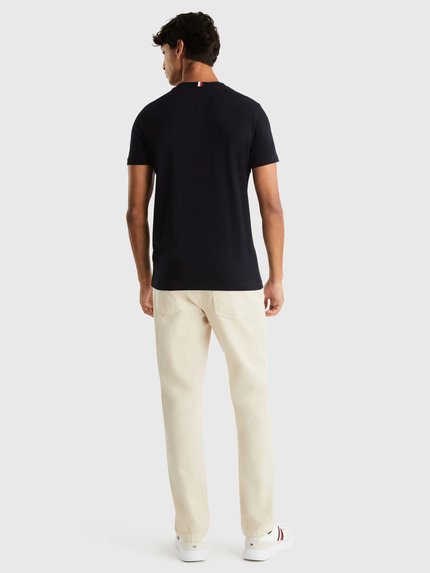 Módní Printed Badge triko, 2024