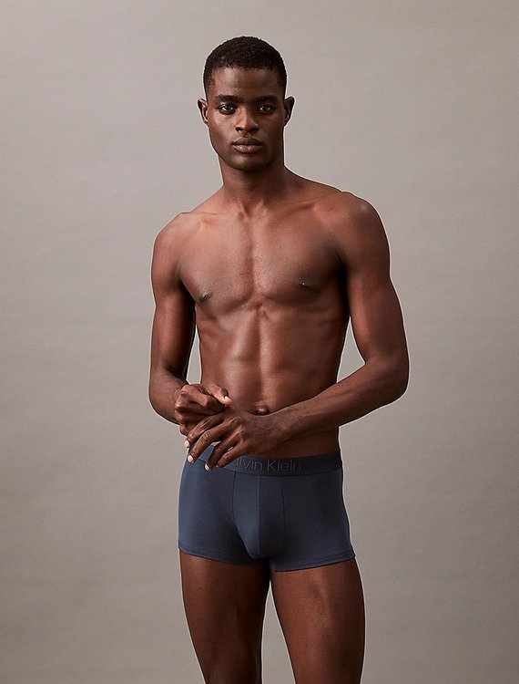 CK Black boxery 3ks – Calvin Klein Underwear, Bílá, Černá, Modrá barva Muži