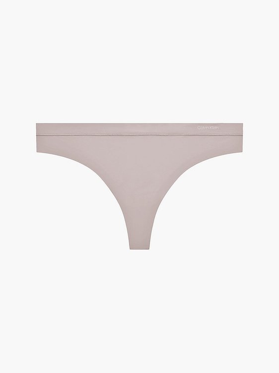 Calvin Klein Underwear – Tanga Form, Béžová barva