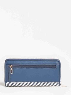 Guess, Bílá, Modrá barva Hassie peněženka