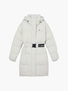 Luxusní Waisted bunda, Bílá barva, XS, S, M