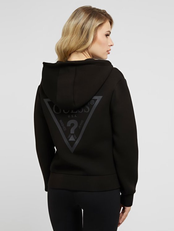 Allie mikina – GUESS, Černá barva Ženy