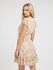 Módní Brigida šaty, Béžová barva, 2023