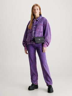 Minimal Monogram crossbody Černá barva Ženy