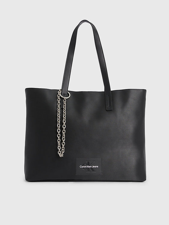 Calvin Klein Jeans – Sculpted Slim kabelka, Černá barva