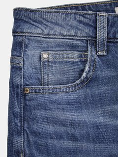 Mom jeany Modrá barva Ženy