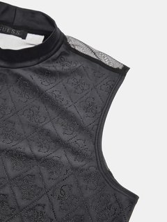 Mock top Černá barva Ženy