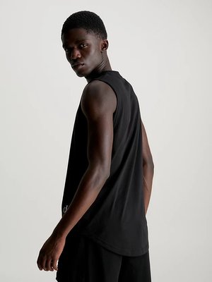Monologo Badge top – Calvin Klein Jeans, Černá barva Muži