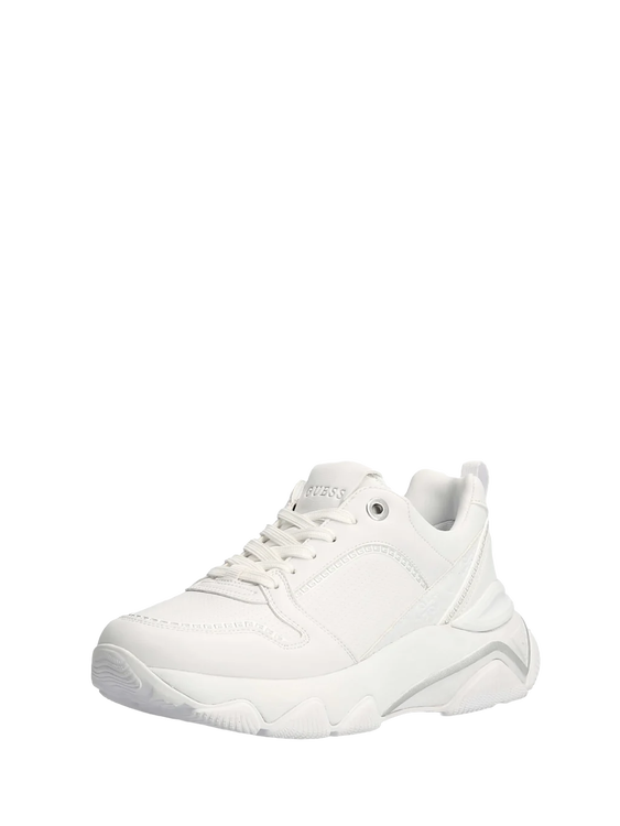Guess – Mags tenisky, Bílá barva