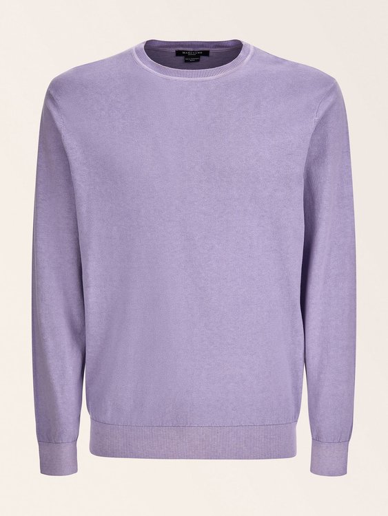 Essential garment svetr Fialová barva Muži