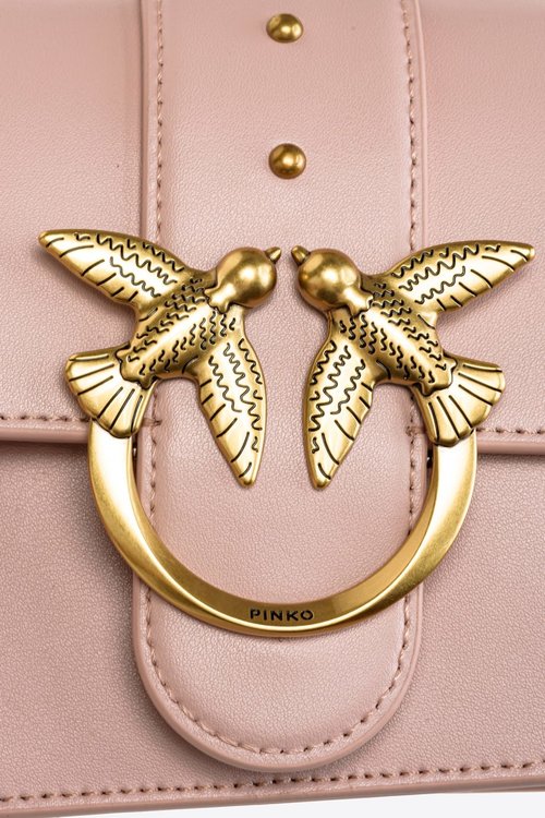 Módní Love Mini kabelka, Růžová barva, 2022