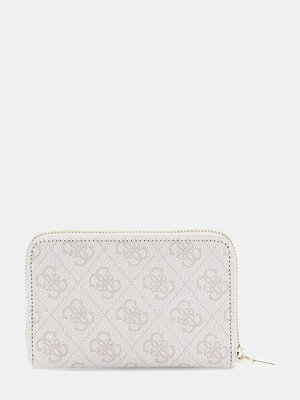 Laurel 4g logo peněženka – GUESS, Růžová barva Ženy