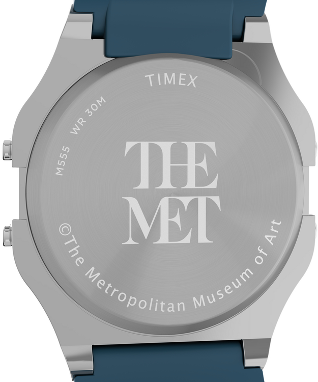 Timex LAB The MET hodinky Modrá, Stříbrná barva Unisex, Muži, Ženy