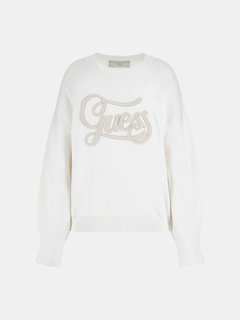 Jolie Logo svetr Bílá barva Ženy