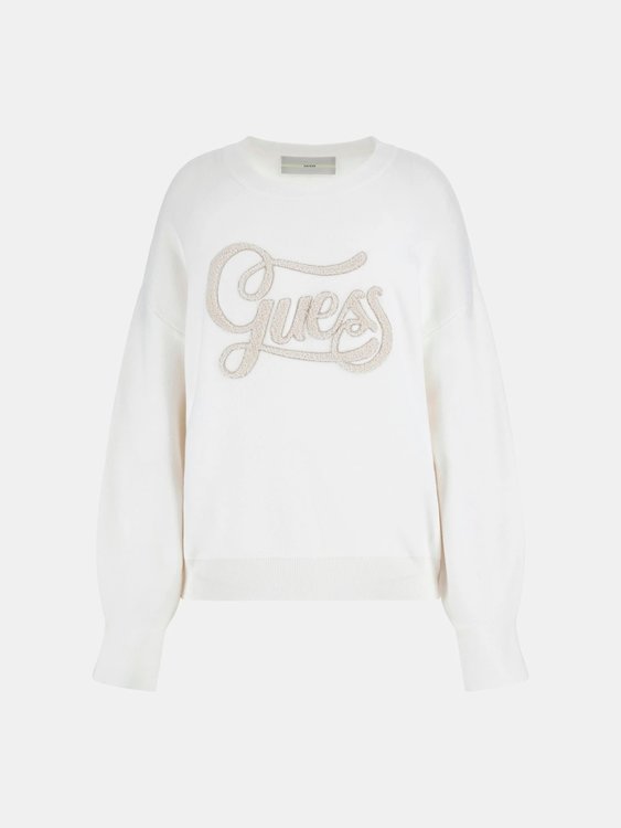 Jolie Logo svetr Bílá barva Ženy