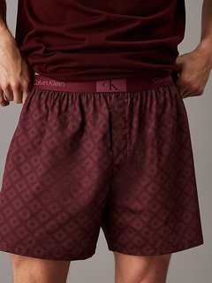 Luxusní Shorts Pyjama set, Vínová barva, M, L