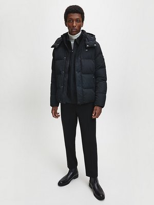 Crinkle Bunda – Calvin Klein, Černá barva Muži, Muži