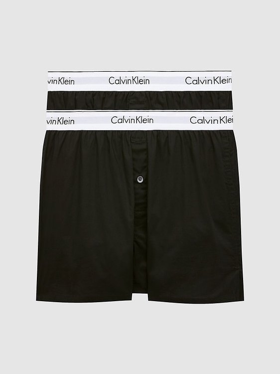 Calvin Klein Underwear – Trenky Modern Cotton, Černá barva