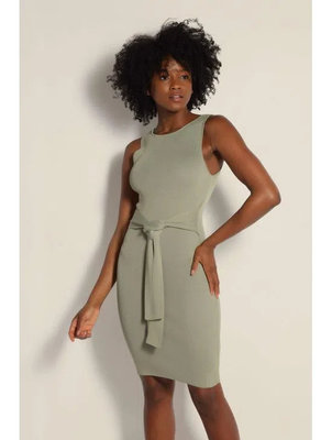 Módní Annie šaty, Khaki barva, 2022