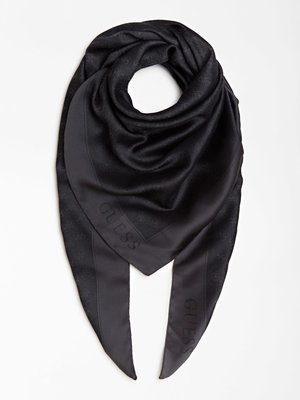 Luxusní Kasinta šála, Černá barva, T/U