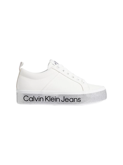 Vulcanized tenisky – Calvin Klein Jeans, Bílá barva Ženy