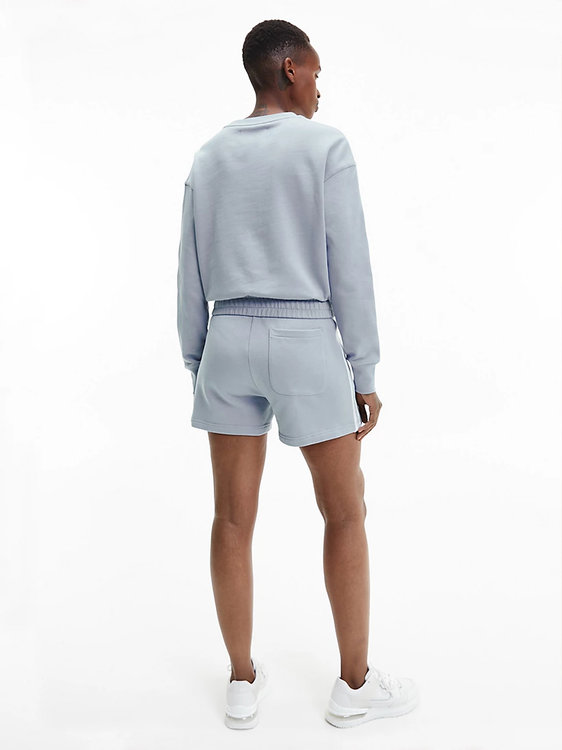 Luxusní Logo tape mikina, Modrá barva, XS, S, M