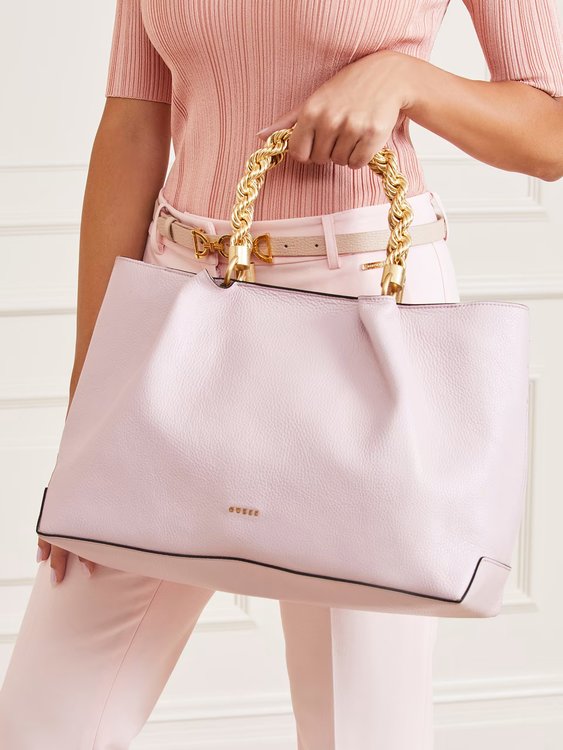 Luxusní Aida kabelka, Růžová barva, T/U