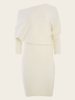 Betsie šaty Bílá, Krémová barva Ženy