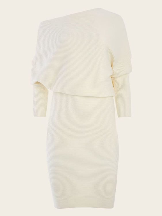 Betsie šaty Bílá, Krémová barva Ženy