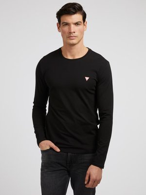 GUESS – Core triko, Černá barva
