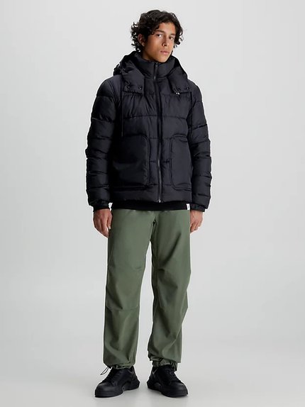 Módní Trim Lightweight bunda, Černá barva, 2023