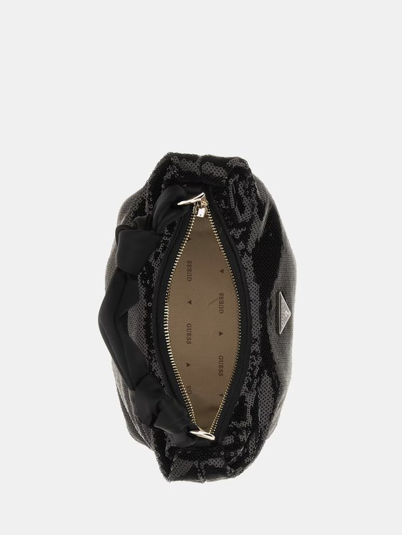 Módní Velina kabelka, Černá barva, 2023